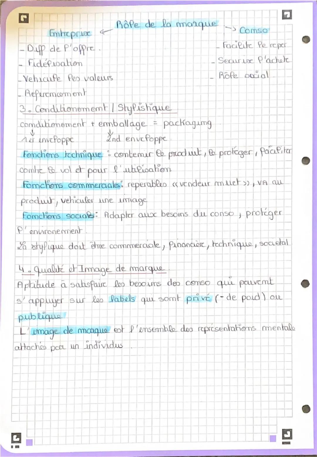 L
Mercalraya
Chapitre 2 La construction d'une offic
✓ Compexamtes de l'offre
Materielles : Sa composition, dimensioms, performances, sa
codi