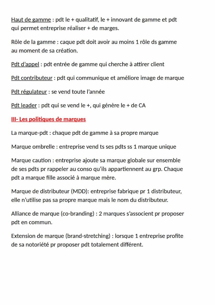 
<h2 id="dfinitiondeloffre">Définition de l'offre</h2>
<p>L'offre d'une entreprise se définit comme l'ensemble des biens et services proposé