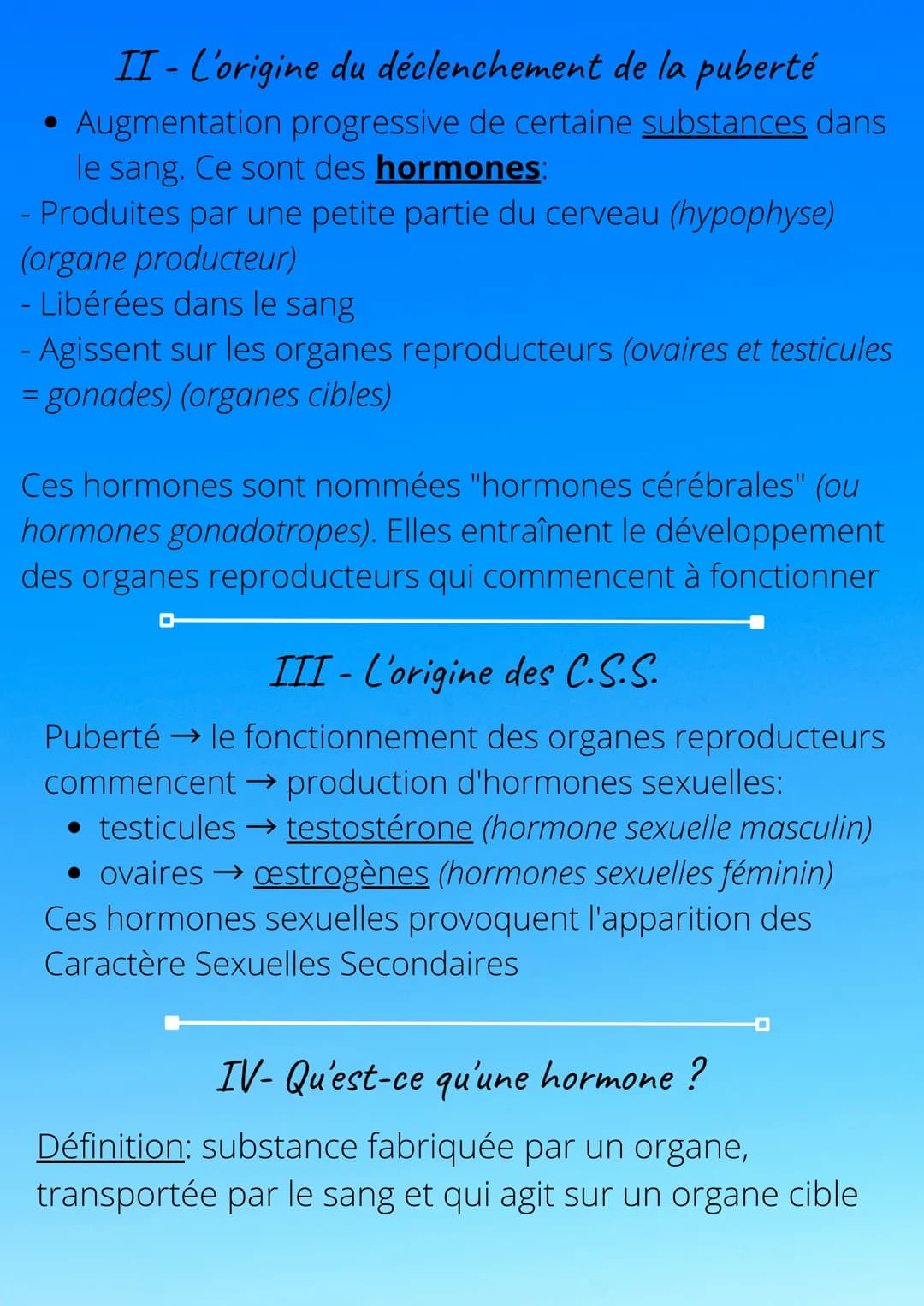 SUT - 4ÈME
Devenir capable de transmettre la vie
I- Transformations du corps à la puberté
Puberté = période de transition entre l'enfance et