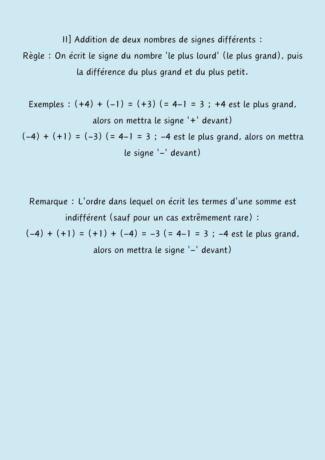 Maths
Nombres relatifs
Qu'est-ce qu'un nombre relatif ? Les nombres relatifs sont
l'ensemble des nombres positifs et négatifs.
Exemples :
Un