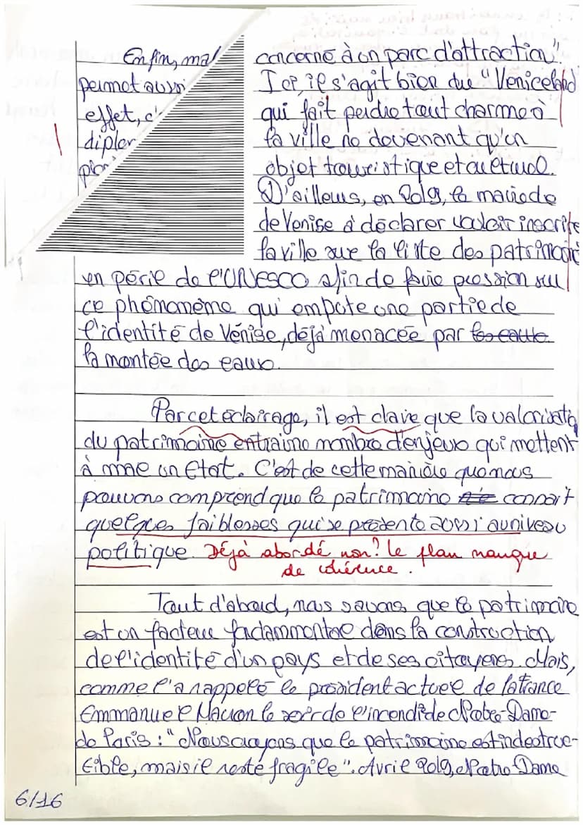 Note:
'
Partie 1: da protection du
patrimoine, entre valorisation
et tensions
3 Proceit en 1872 à
veexemple.etu
as construits par
identite-s