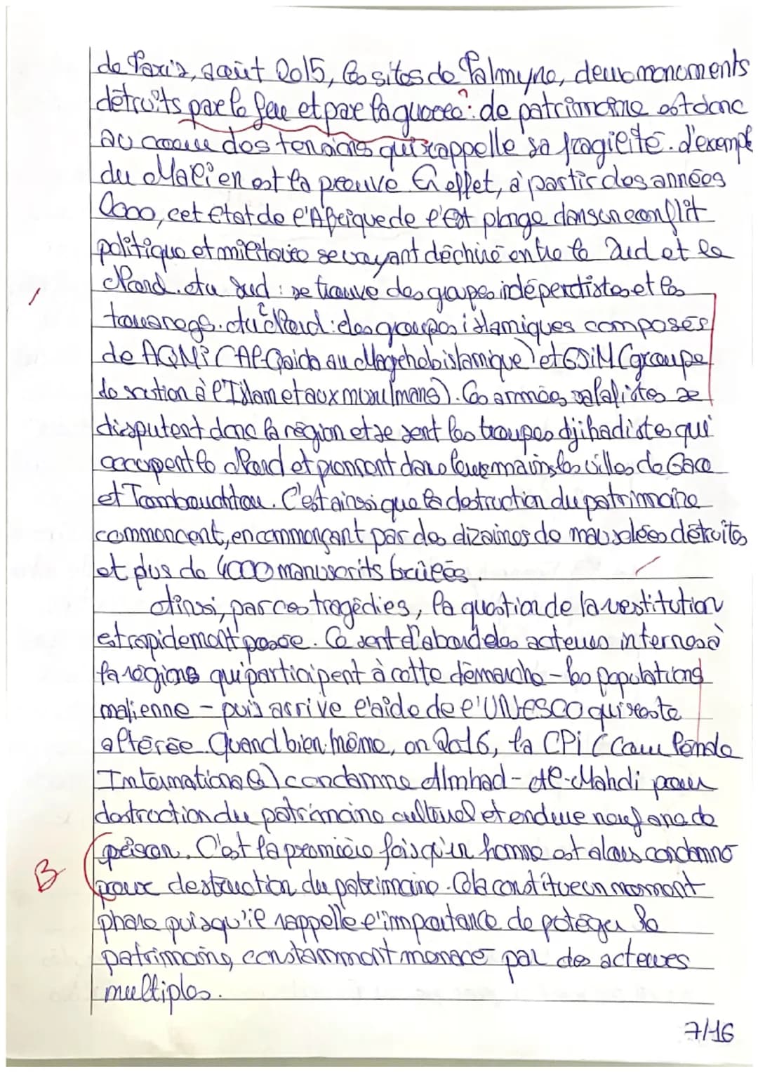 Note:
'
Partie 1: da protection du
patrimoine, entre valorisation
et tensions
3 Proceit en 1872 à
veexemple.etu
as construits par
identite-s