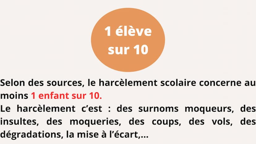 MJ²
Luttons contre le
harcèlement scolaire
"à plusieurs, on est plus forts contre le harcèlement scolaire"
» "
Qui ? Quoi ?
Quand ?
Le harcè