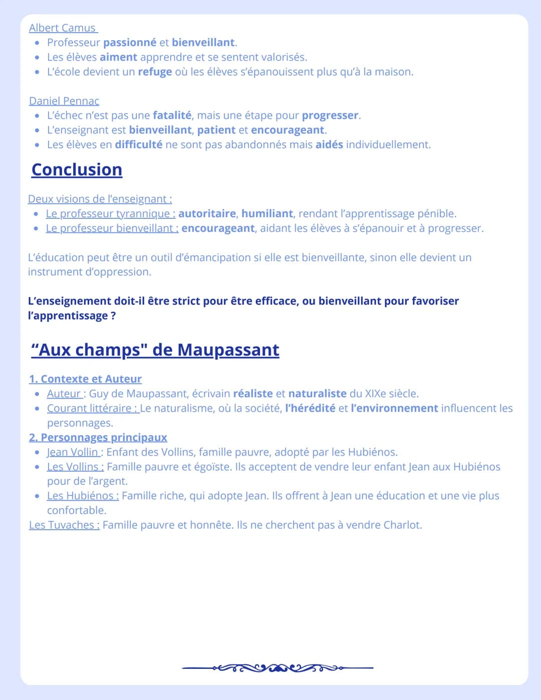 --- OCR Start ---
Éducation,
Transmission,
Emancipation
Définitions
• Éducation: Formation d'une personne (enfant, adolescent) pour l'aider 