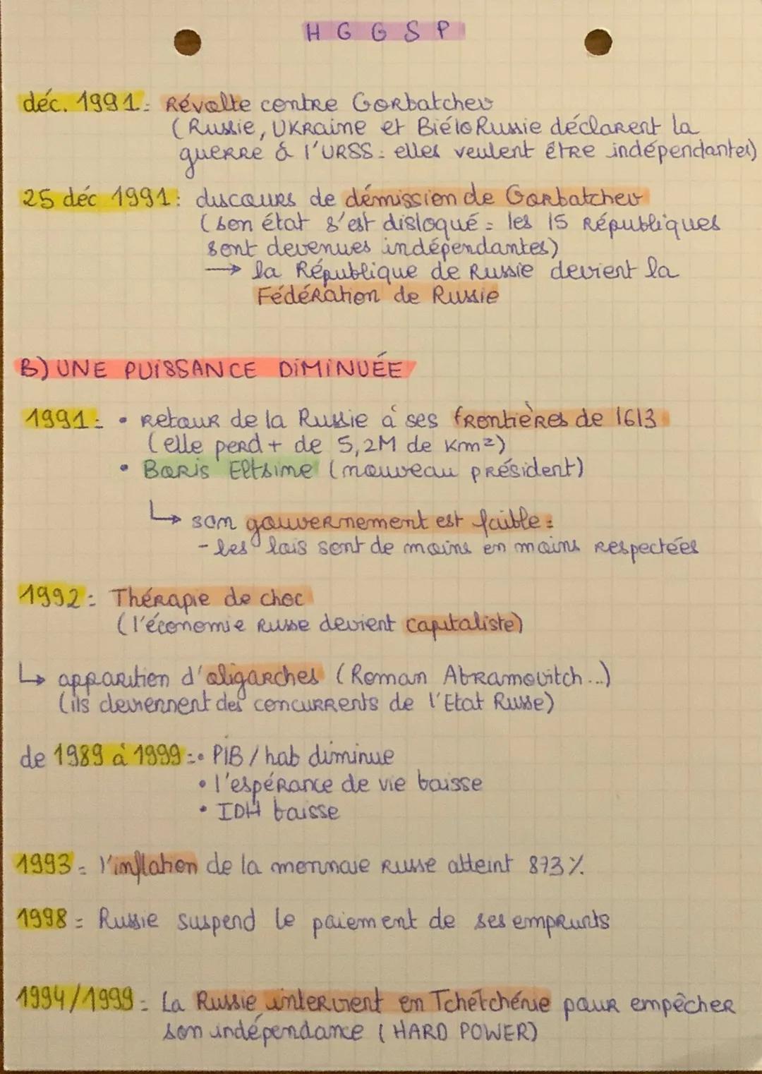 A) HISTOIRE
1300 création de la principauté attomane (autonome)
(CRéée par les seldjoukides, des turcs / elle s'
appelle attomane car son fo