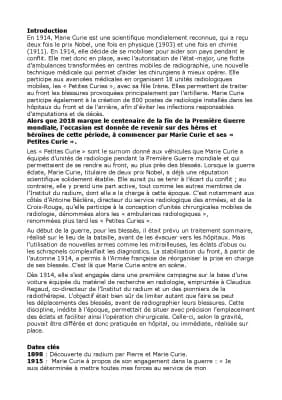 Know  Marie Curie dans la guerre thumbnail