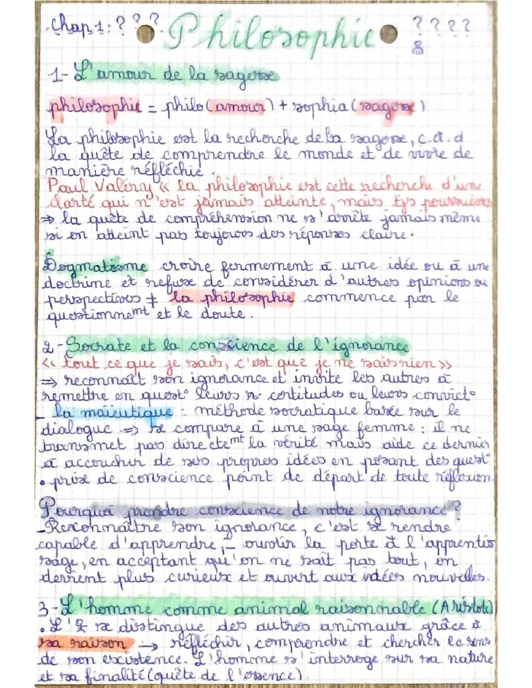Qu’est ce que la philosophie 