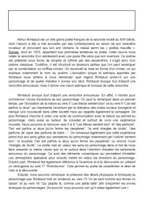 Know Commentaire "roman" de rimbaud thumbnail