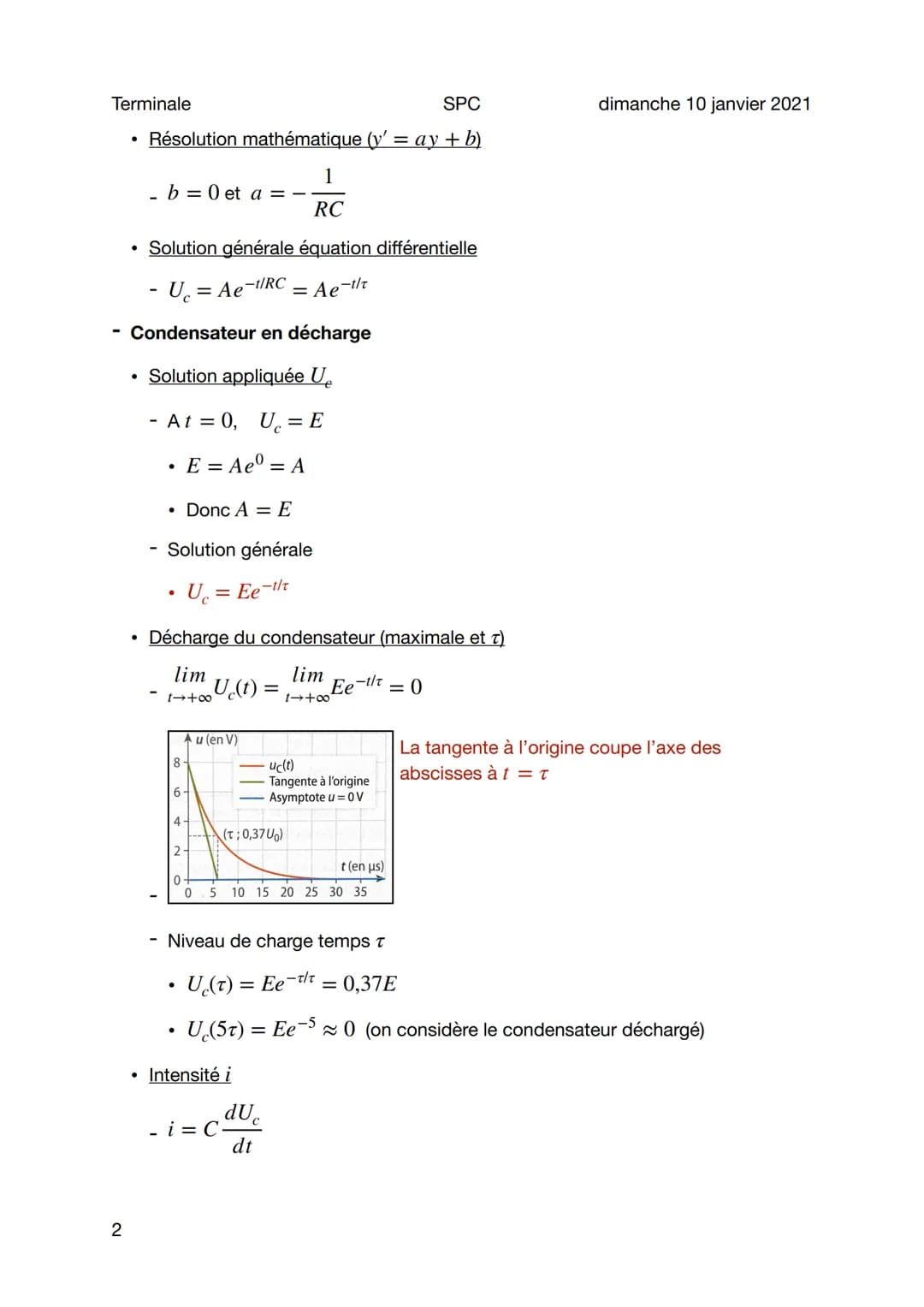 
<h2 id="quationdiffrentiellelinairedordre1avecsecondmembre">Équation Différentielle Linéaire d'Ordre 1 avec Second Membre</h2>
<p>L'équatio