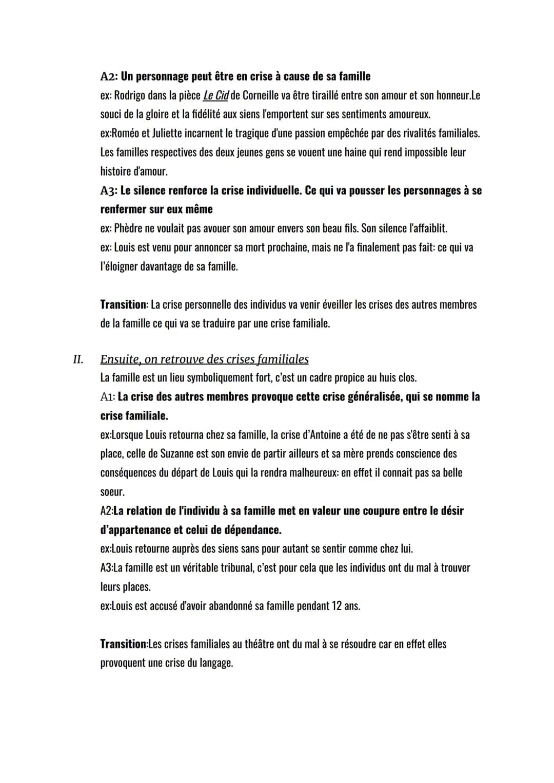 Dissertation
Sujet: Le dictionnaire Le Trésor de la Langue Française informatisé donne cette définition du mot
crise: << Situation de troubl