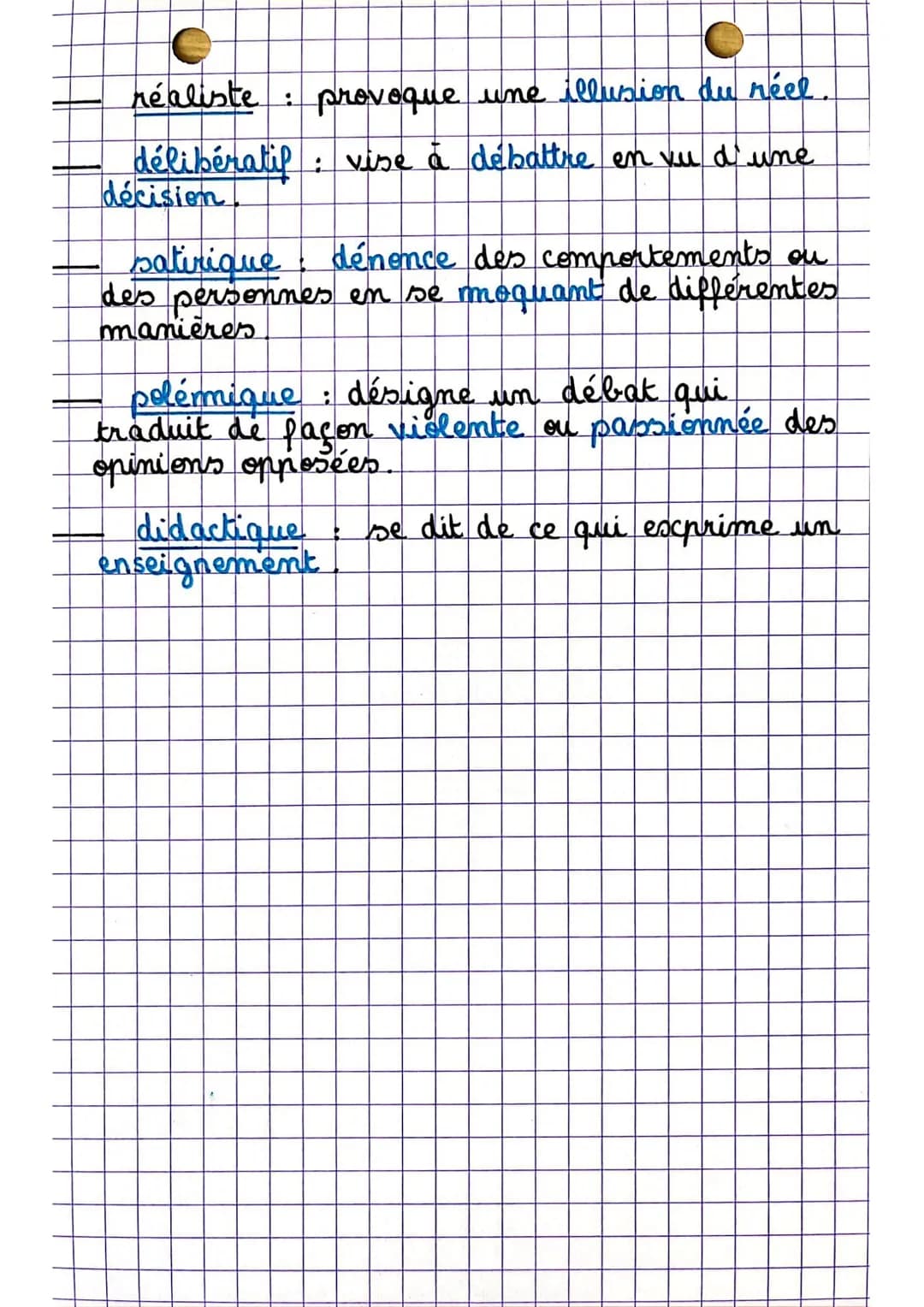 francais
les registres
tragique
le caractère de ce qui est
funeste un personnage tragique semble
soumis au destin, à la fatalité. Il est
emp