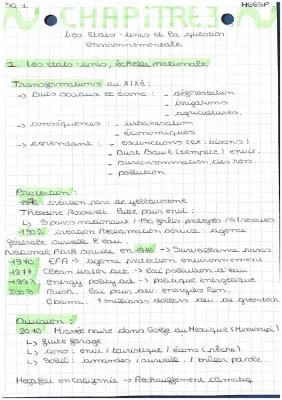 Know Chapitre 3: Les états-unis et la question environnementale  thumbnail