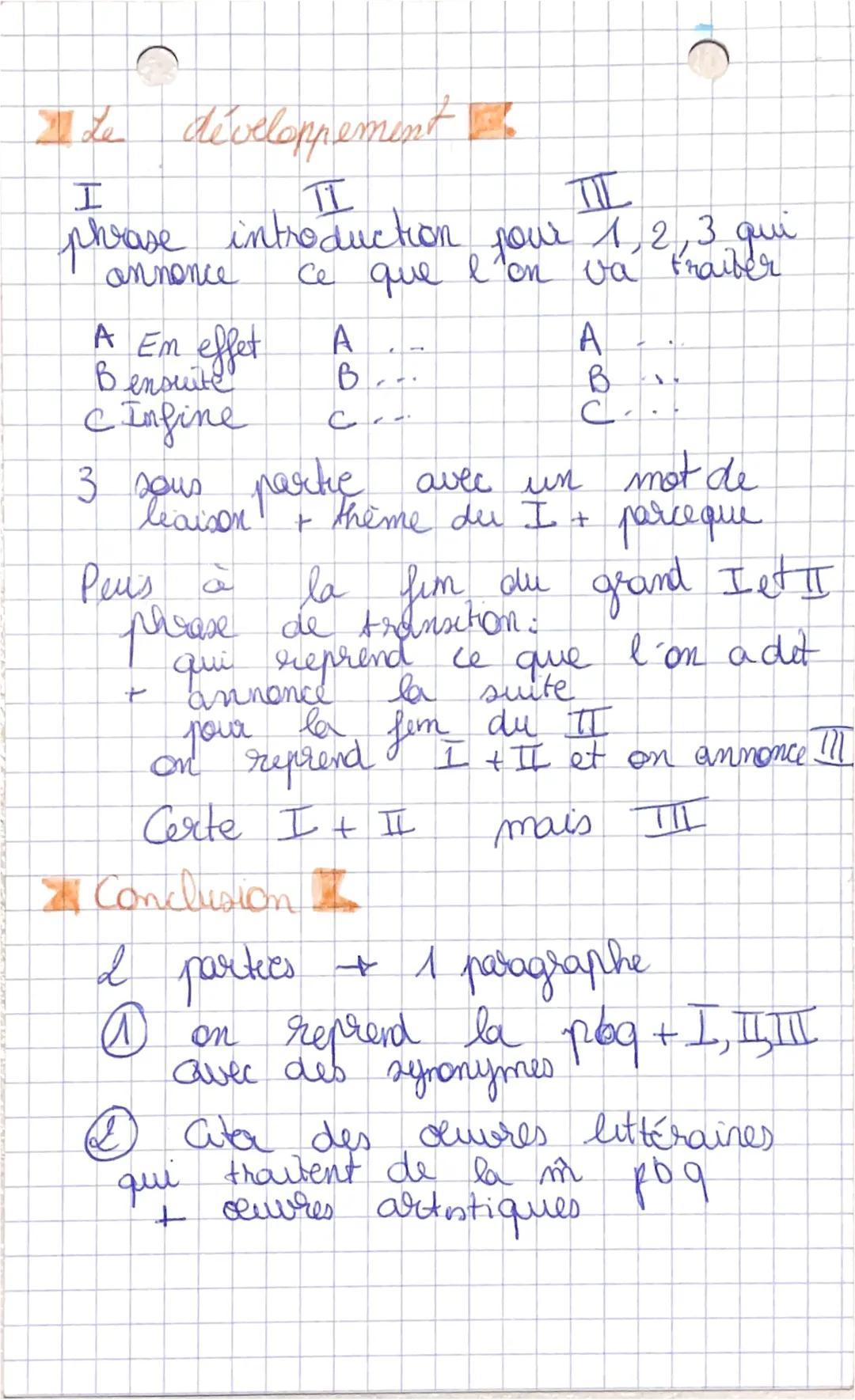 # FRANÇAIS

5

Technique de la dissertation.

Introducion

4 parties => 1 paragraphe

① Introduire avec cetation, definition,
ou problème li