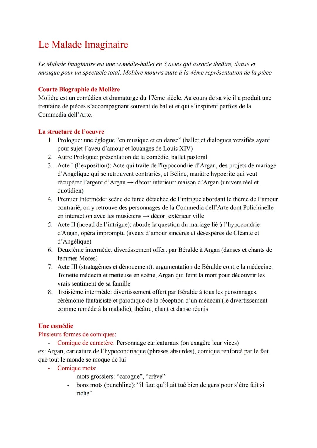 Sujet Dissertation Malade Imaginaire Tout ce qu'il faut savoir pour une dissertation sur Le Malade