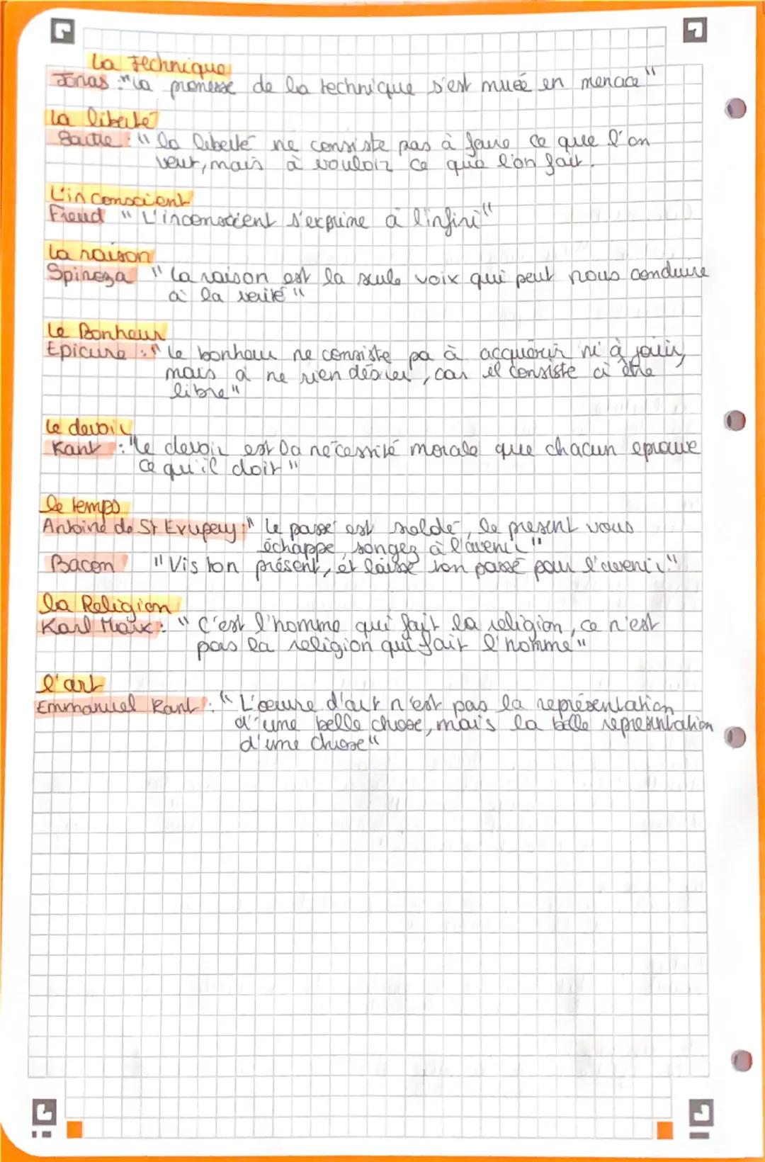 Philo

Con saience

Sartre "la concience est le jugement que nous partons sur
nous même

Bescartes: Je pense donc je suis"

Bergson:"L'aven,