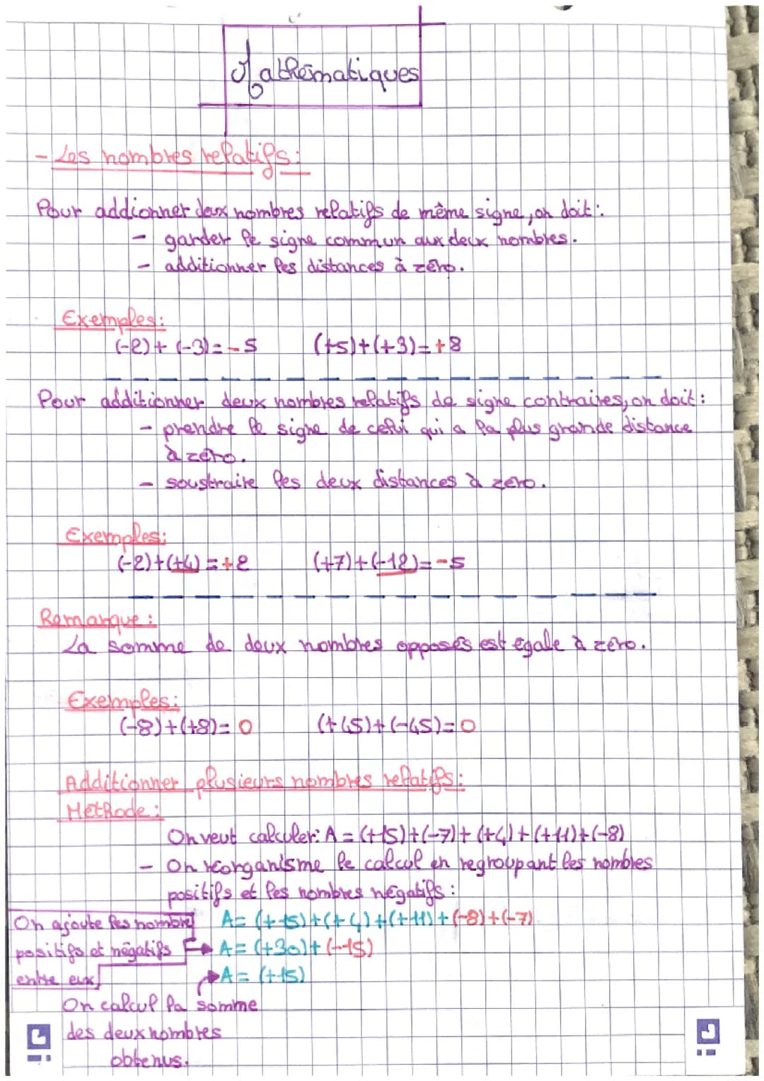 Mathématique 