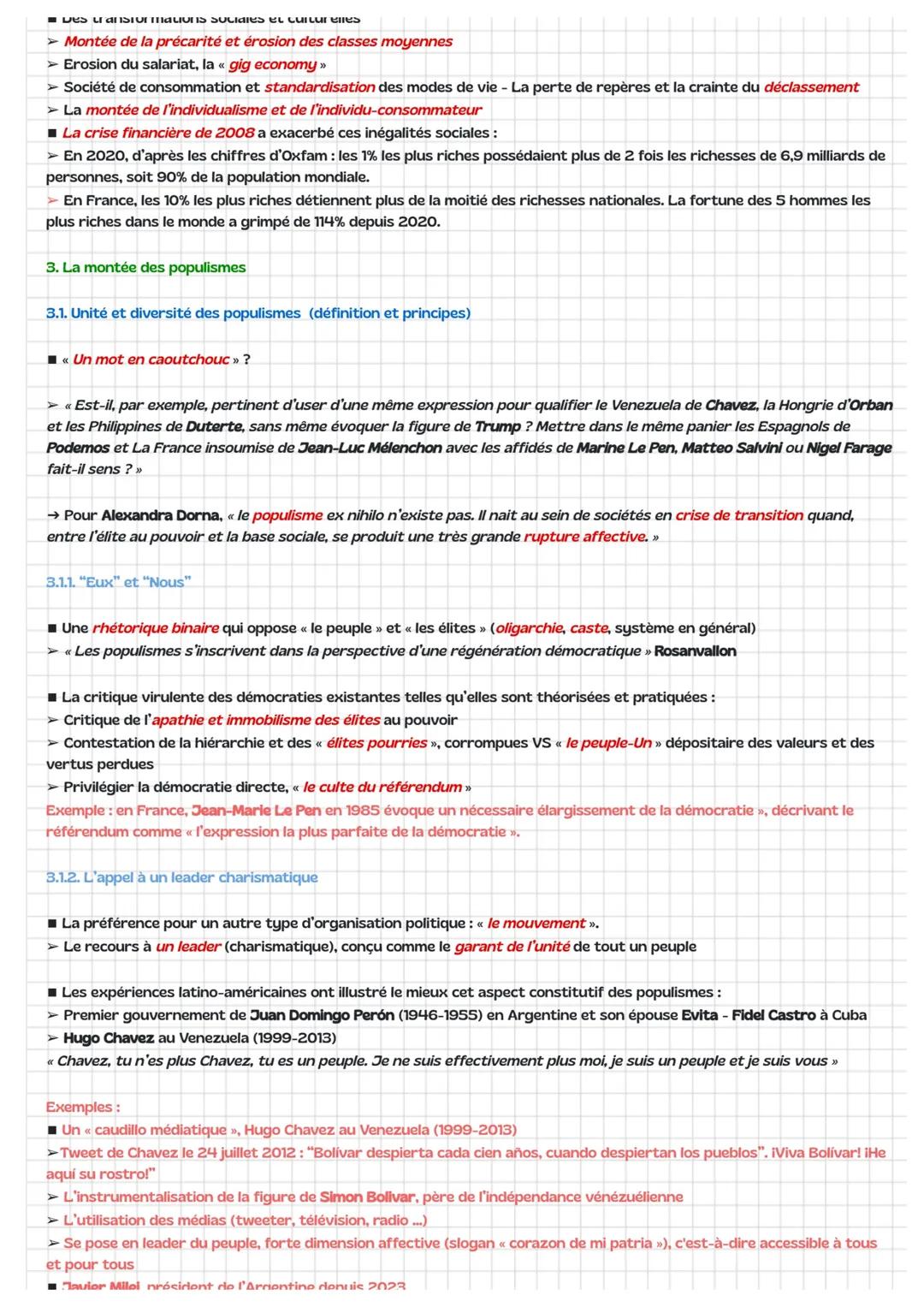 Post-Bac
1
Grands problèmes politiques contemporains
dans un contexte mondialisé - Séance 2: La
crise de la démocratie et la montée des
popu