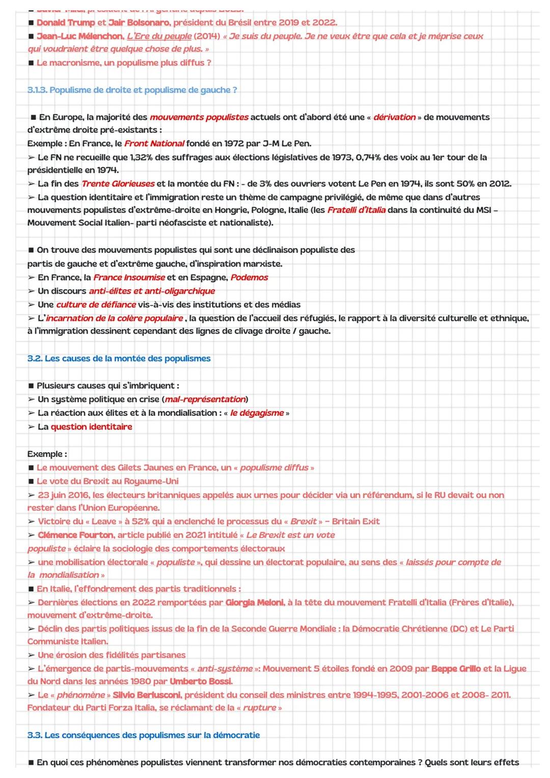 Post-Bac
1
Grands problèmes politiques contemporains
dans un contexte mondialisé - Séance 2: La
crise de la démocratie et la montée des
popu