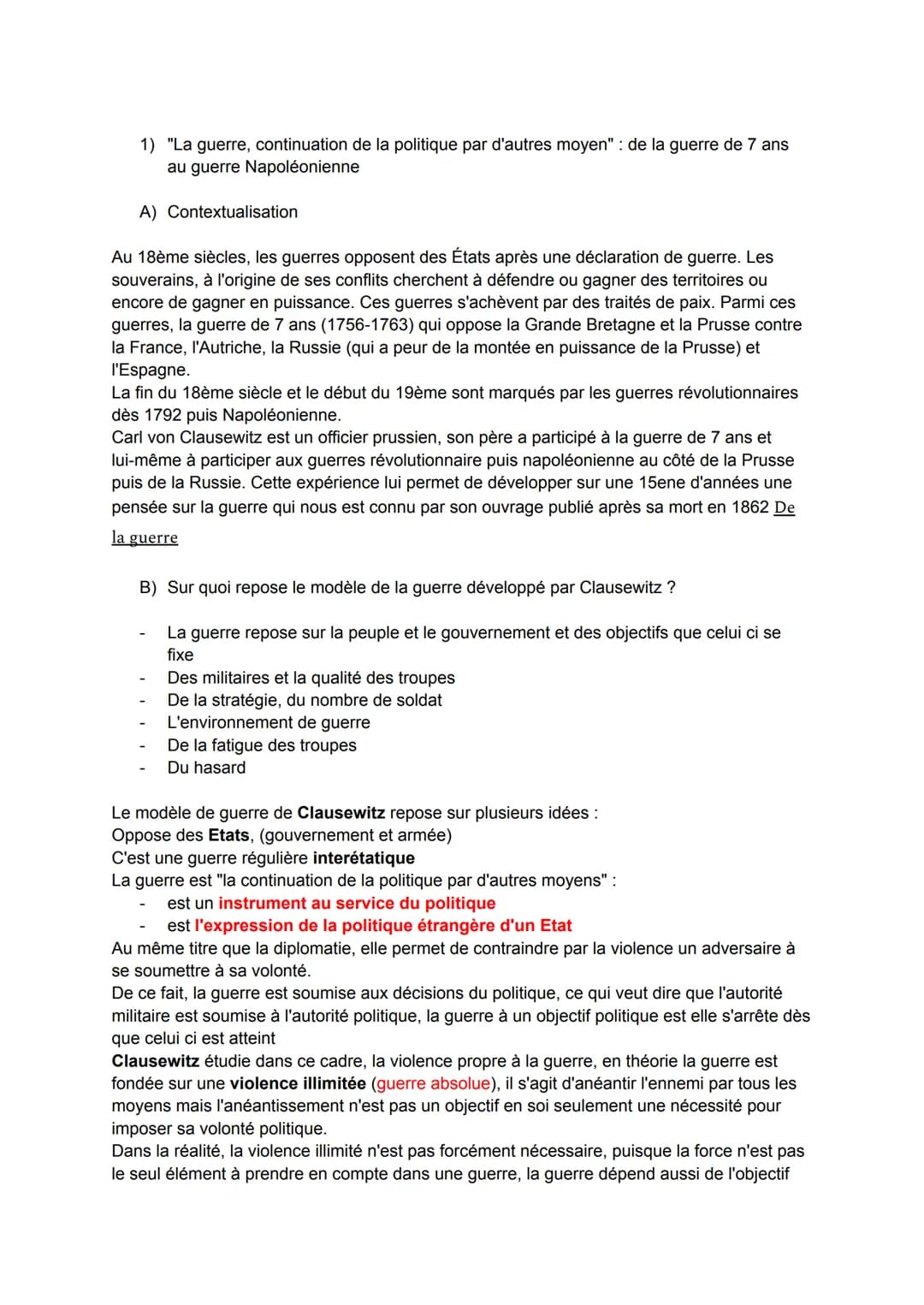 HGGSP 1: Faire la guerre, faire la paix : formes de conflits et mode de résolution
Introduction :
Un conflit est un phénomène qui se manifes