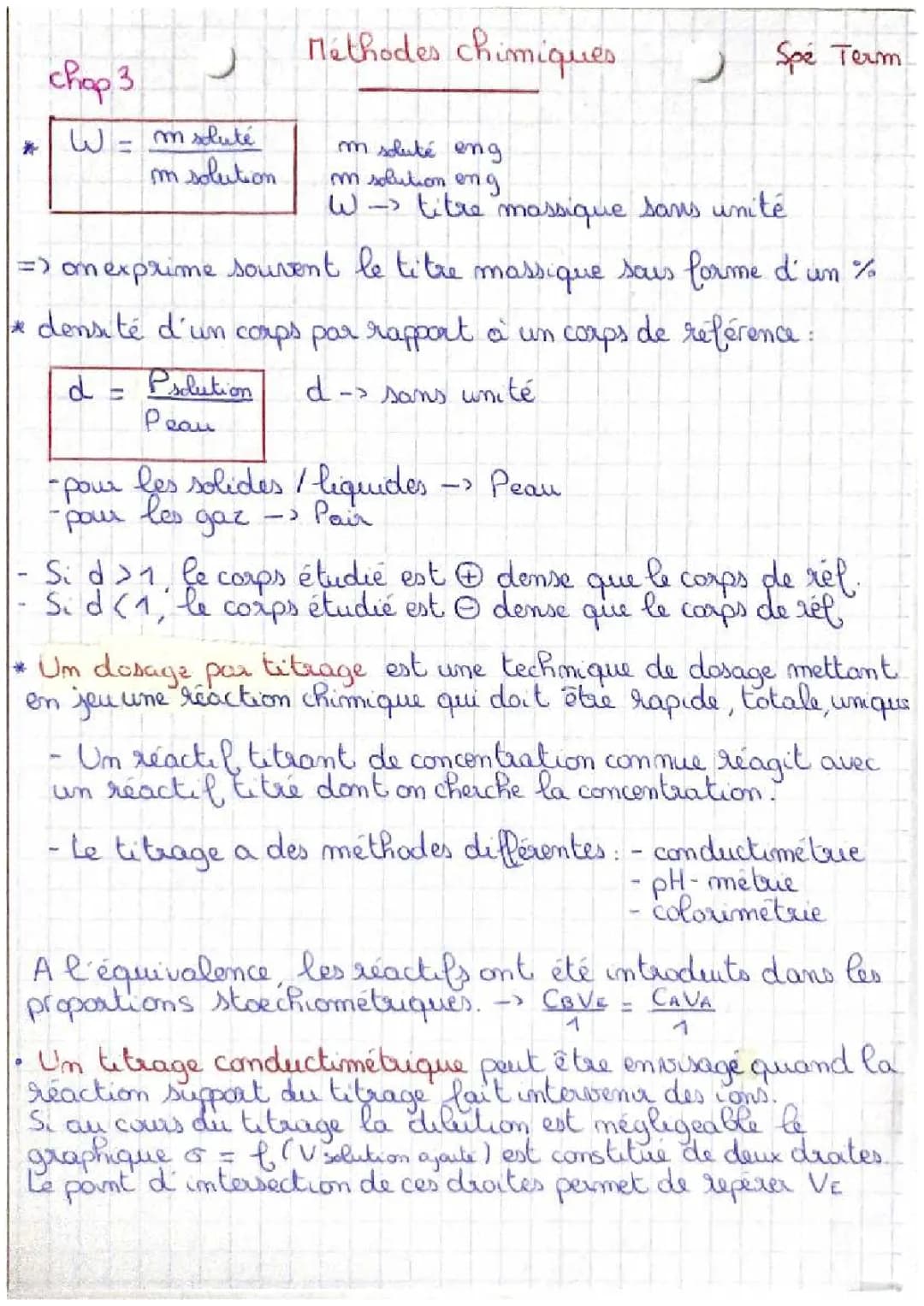 Différence entre Dosage et Titrage: Méthodes et Protocoles pour Terminale