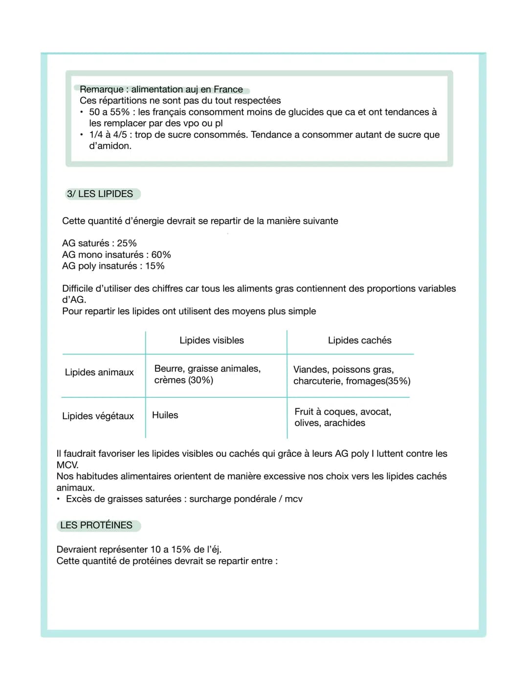 Les besoins nutritionnels
Intro : l'alimentation permet de satisfaire 3 besoins de l'organisme
Structural
développement
entretien (os,
muscl