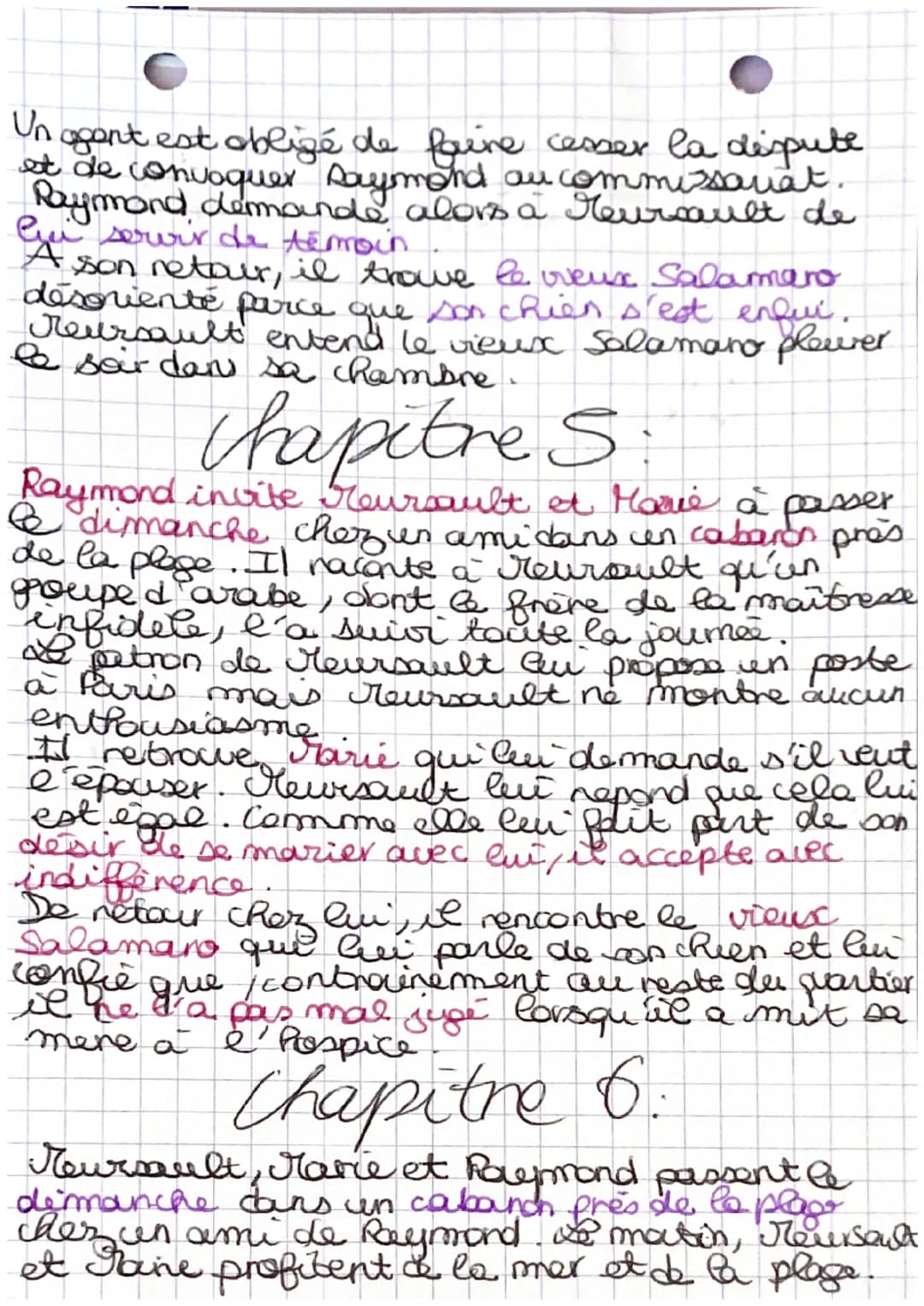 fiche de lecture
albert Camus
L'etranger
L'absurde est un sentiment qui nait de la
confrontation & l'homme et au non-sens
de la vie.
L'absur