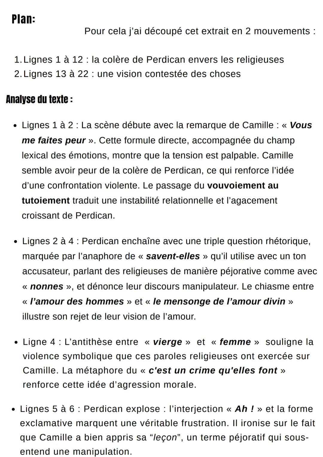 On ne badine pas avec
l'amour - Alfred de Musset
element introduction:
LL13
→ Au début du 19e siècle, la place des femmes dans la société re