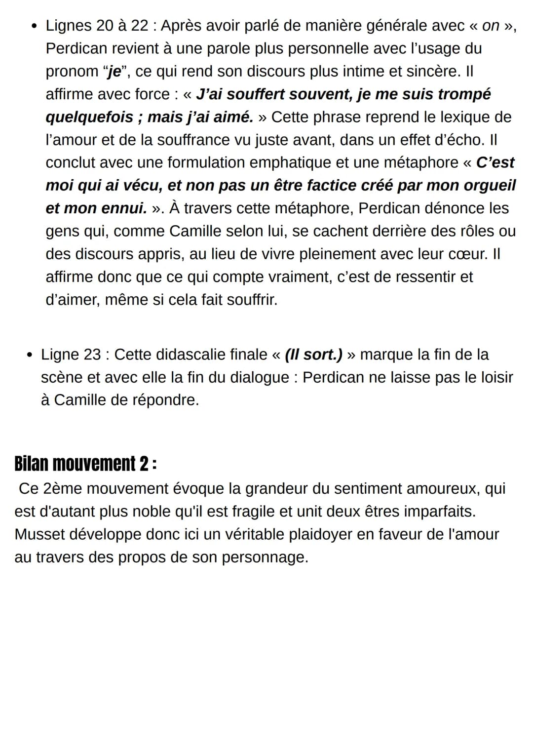 On ne badine pas avec
l'amour - Alfred de Musset
element introduction:
LL13
→ Au début du 19e siècle, la place des femmes dans la société re