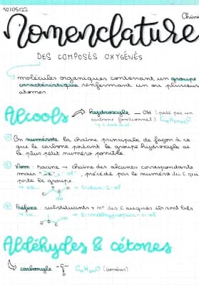 Know Nomenclature des composés oxygénés thumbnail