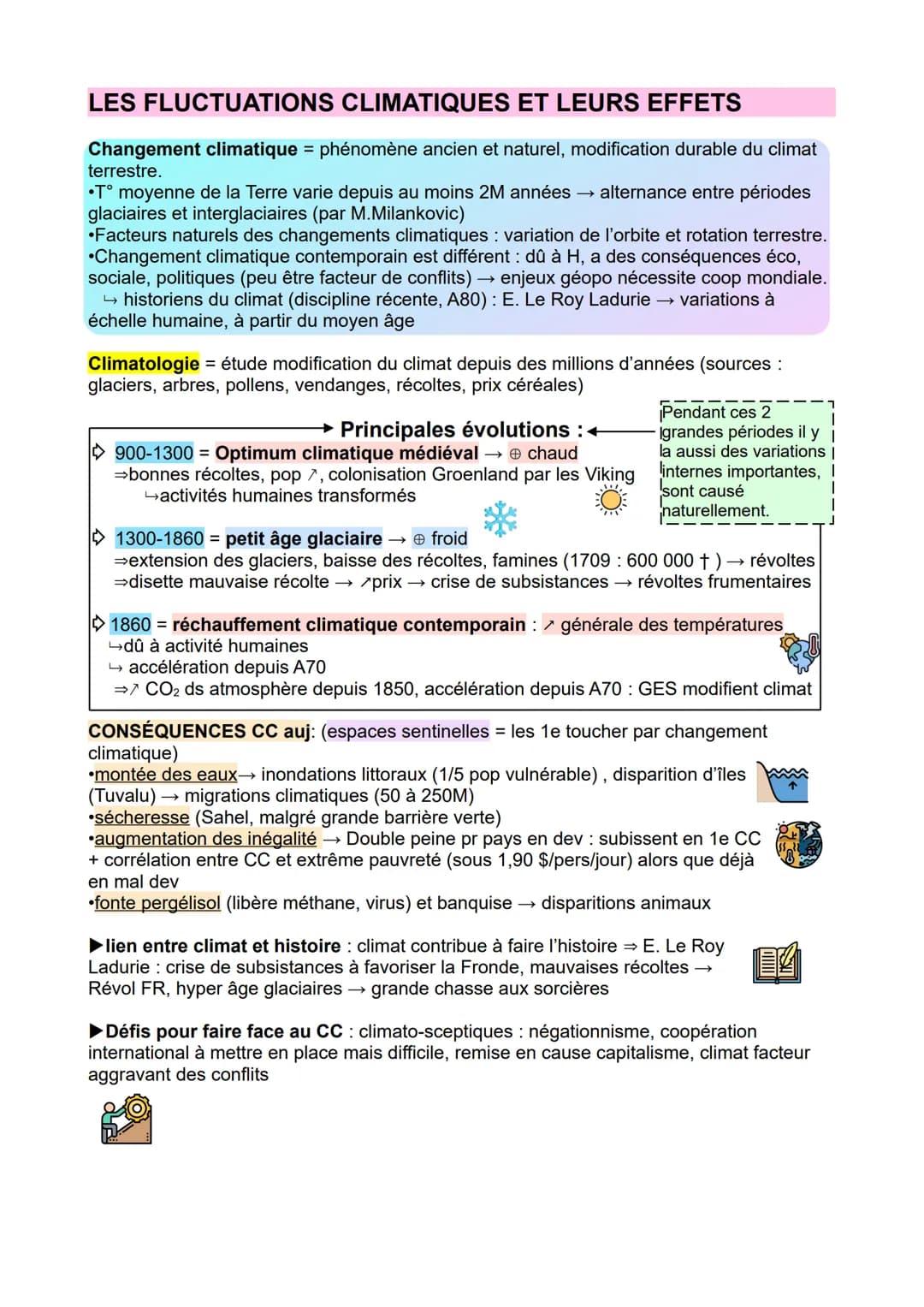 THÈME 5
L'ENVIRONNEMENT
entre exploitation et protection : enjeu planétaire
CHAP INTRO:
Environnement
La notion d'E a une histoire :
→ 19° s