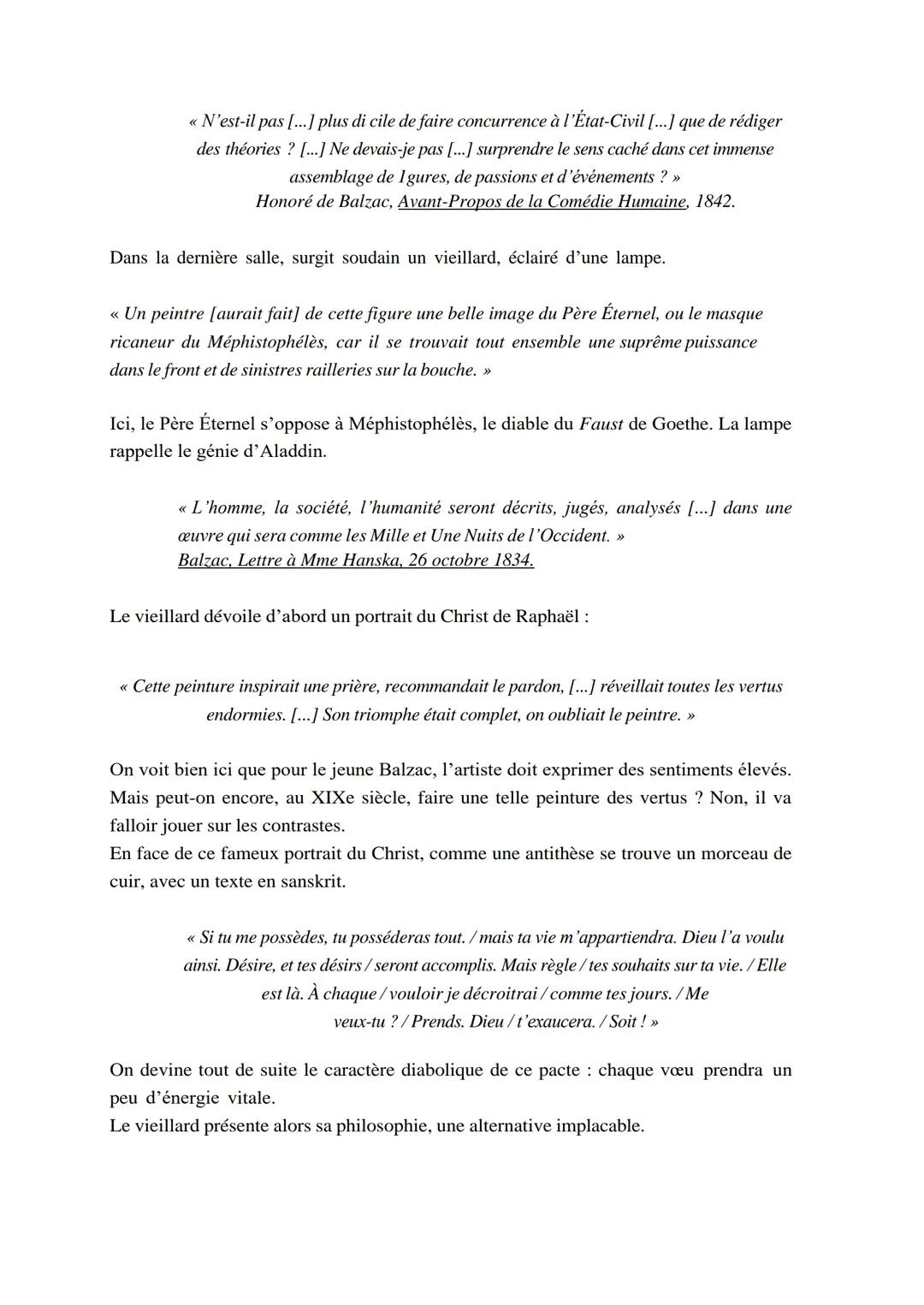 Balzac, La Peau de chagrin
Résumé-analyse
Le Talisman
Un jeune homme entre dans une maison de jeu du Palais Royal. Pour l'instant, on
l'appe