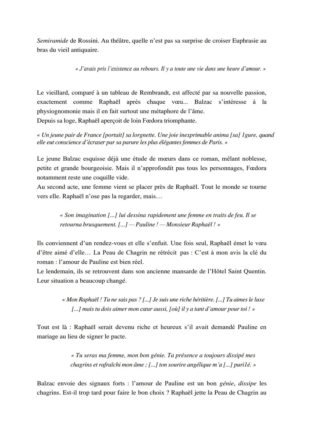Balzac, La Peau de chagrin
Résumé-analyse
Le Talisman
Un jeune homme entre dans une maison de jeu du Palais Royal. Pour l'instant, on
l'appe