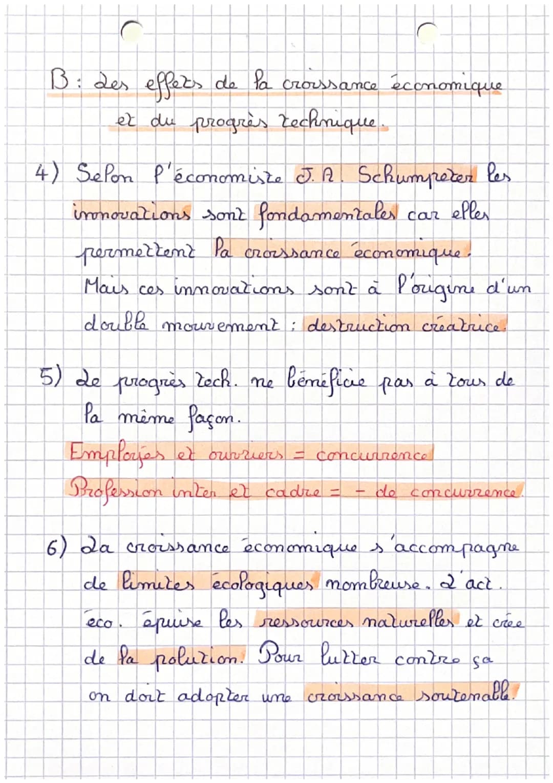 ©
C
C
Chapitre 18 Eco
Quels sont les sources et les défis de la
croissance économique
U
A: Les
ougines de la croissance économique.
1) La cr