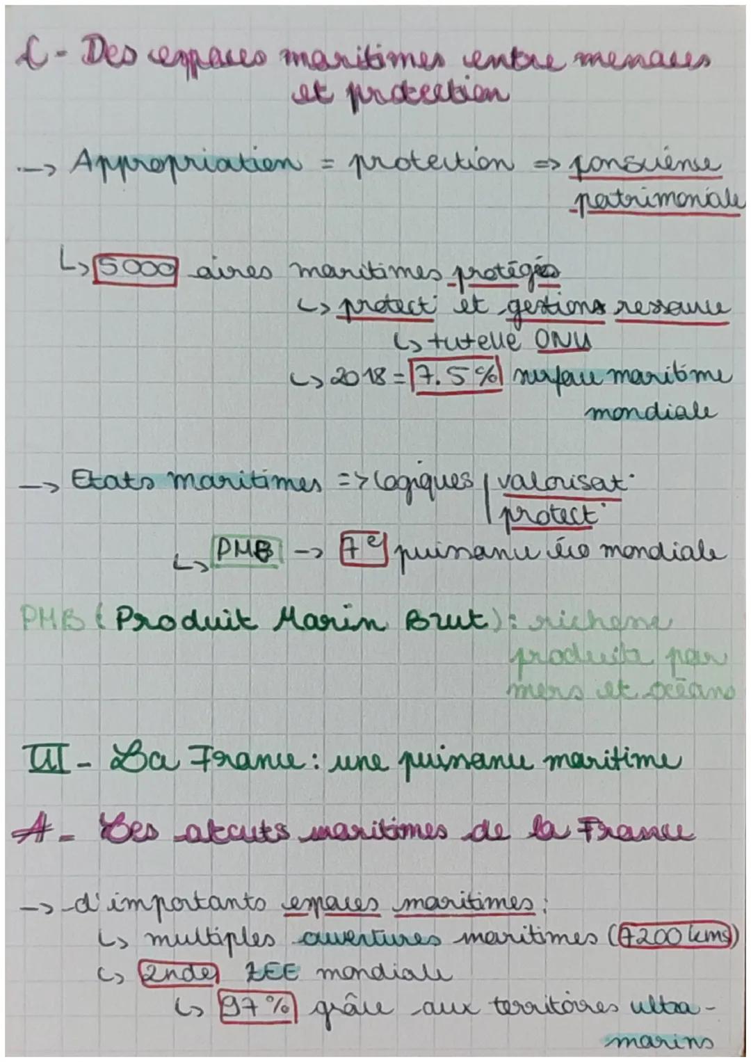 Gegraphies Chapitre 1
Mas et xiano au secur dhe la
mondialisation
I- Mers et oceans: Vecteurs essentiels de la
mondialisation:
Definition:
M