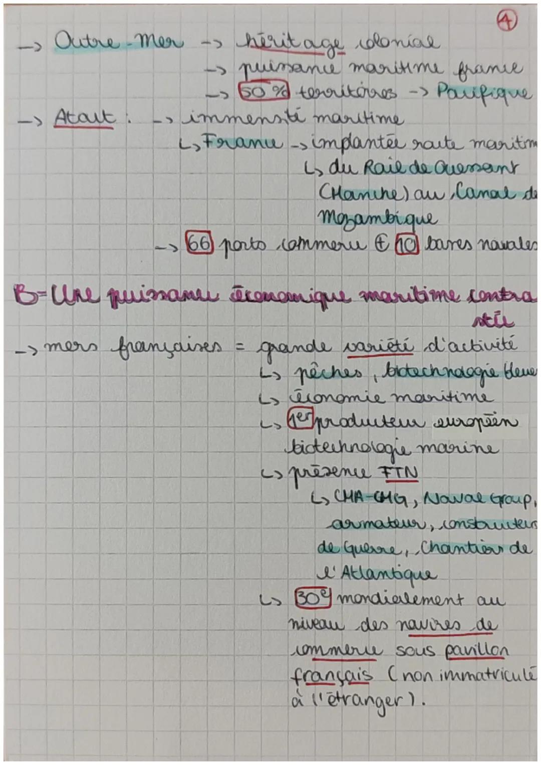 Gegraphies Chapitre 1
Mas et xiano au secur dhe la
mondialisation
I- Mers et oceans: Vecteurs essentiels de la
mondialisation:
Definition:
M