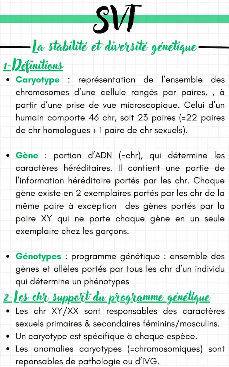 Know La stabilité et la diversité génétique thumbnail