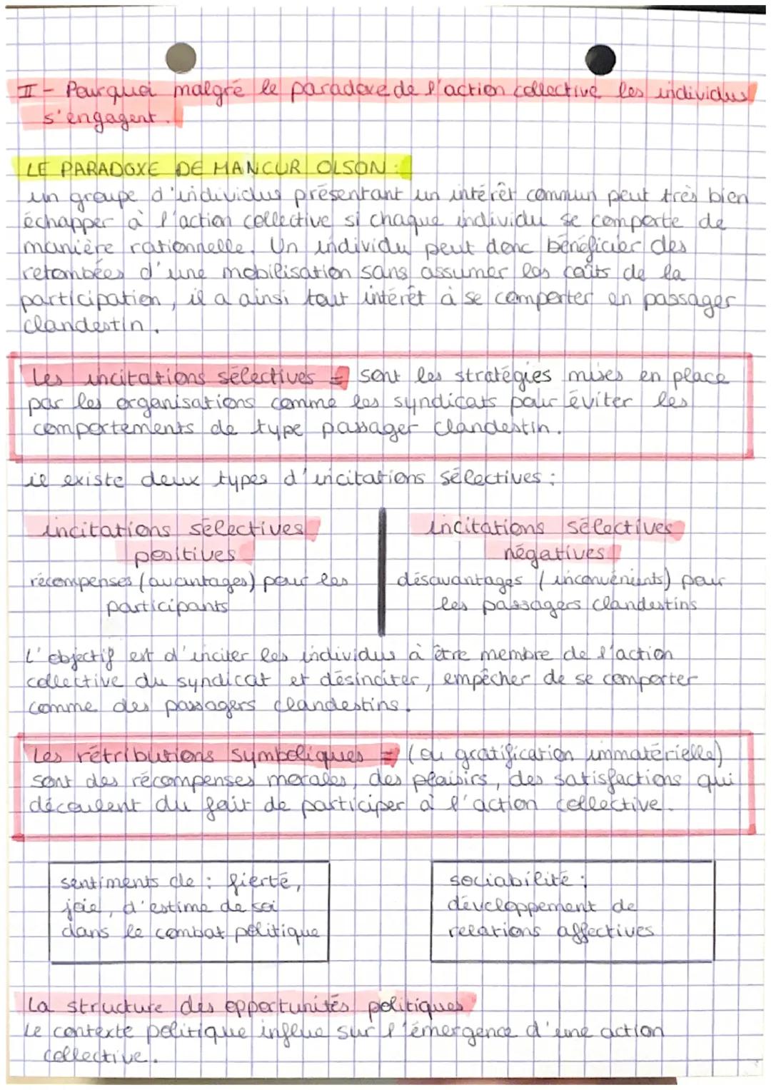 SES
Comment expliquer l'engagement politique dans les sociétés démocratiques!
I- Les formes variées de l'engagement politique
chapitre 4
eng