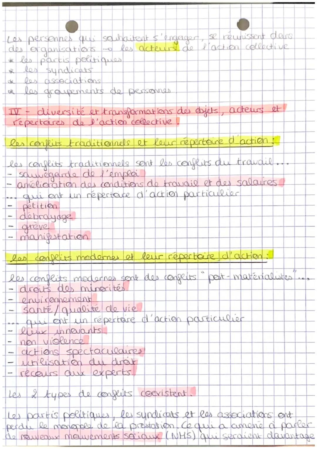 SES
Comment expliquer l'engagement politique dans les sociétés démocratiques!
I- Les formes variées de l'engagement politique
chapitre 4
eng