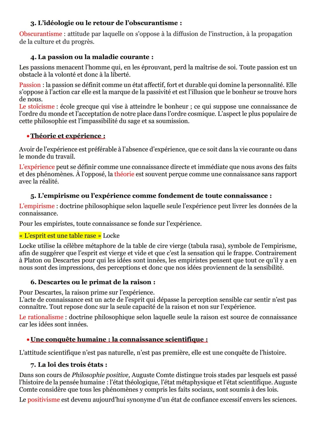 La raison :
L'homme s'étonne et cherche à expliquer ce qui l'entoure. Les mythes répondent eux aussi à ce
besoin d'expliquer le monde.
La ra