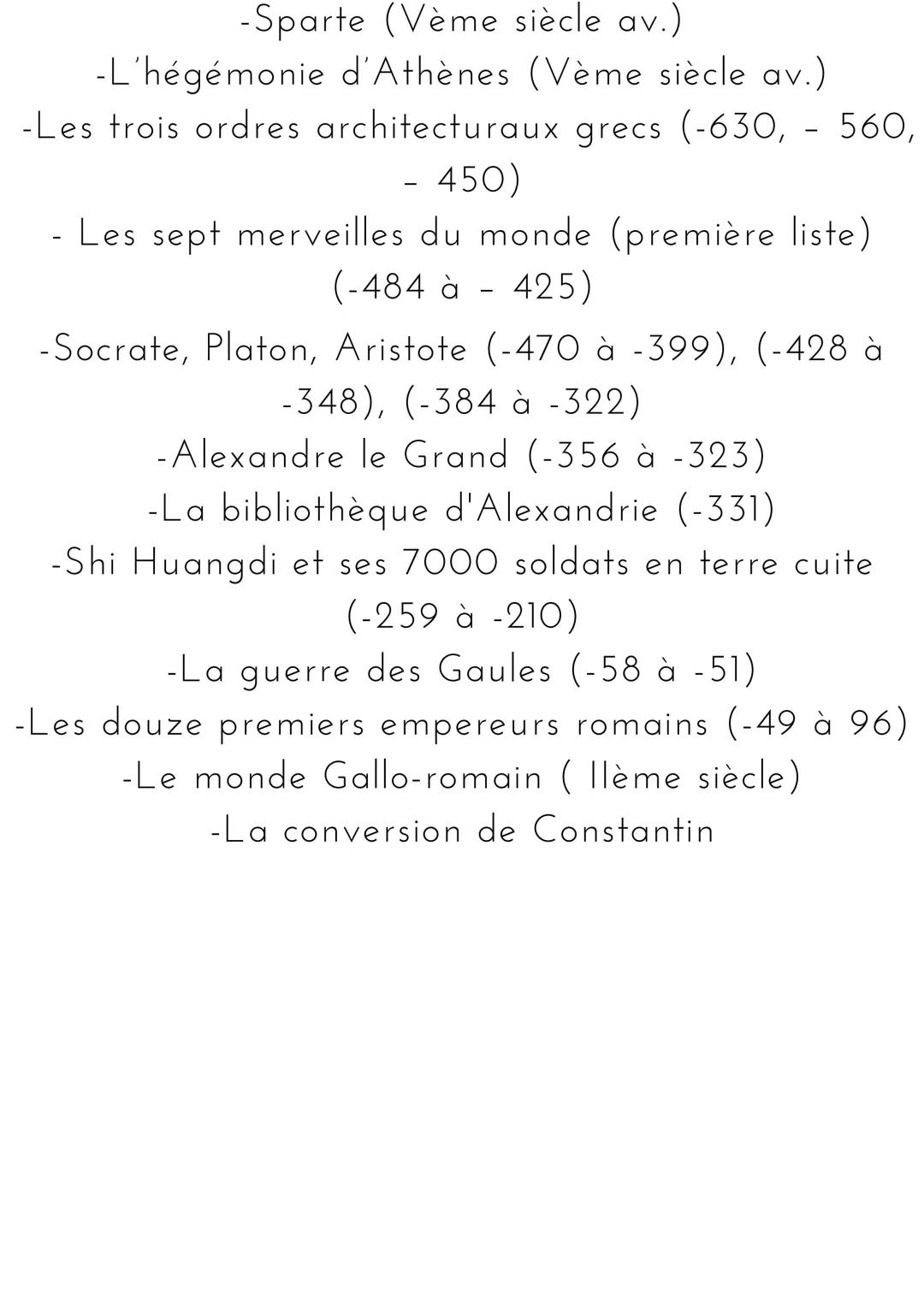 e
Les grandes dates de
l'Histoire partie 2 (
L'antiquité)
L'Antiquité (du latin antiquus signifiant « antérieur,
ancien ») est une époque de