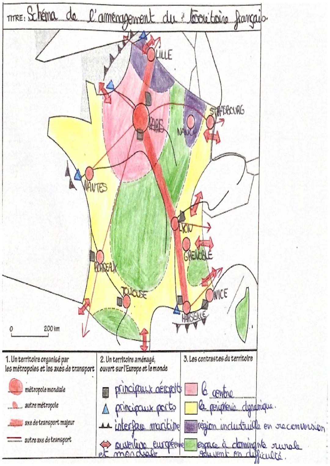 g
# Aménagement du territoire.
*voin schéma aménagement du territiavera français*
## Des inégalités:
- Grand déséquilibre entre Pois et le r