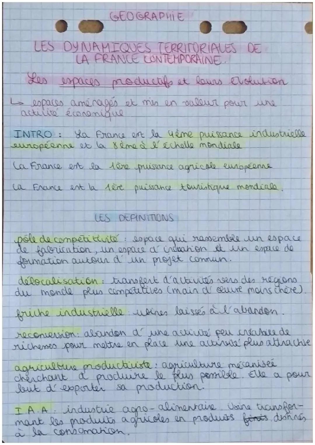 Découvre les dynamiques territoriales en France : Pôles de compétitivité et agriculture mécanisée