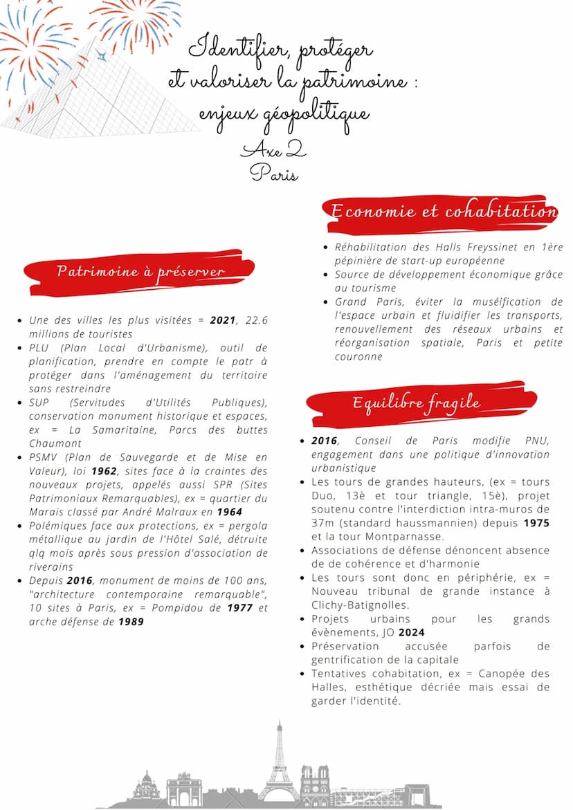 Introduction
• Succès annuel des Journées
européenne du patrimoine
• Grande mobilisation pour Notre-
Dame de Paris suite à l'incendie
d'avri