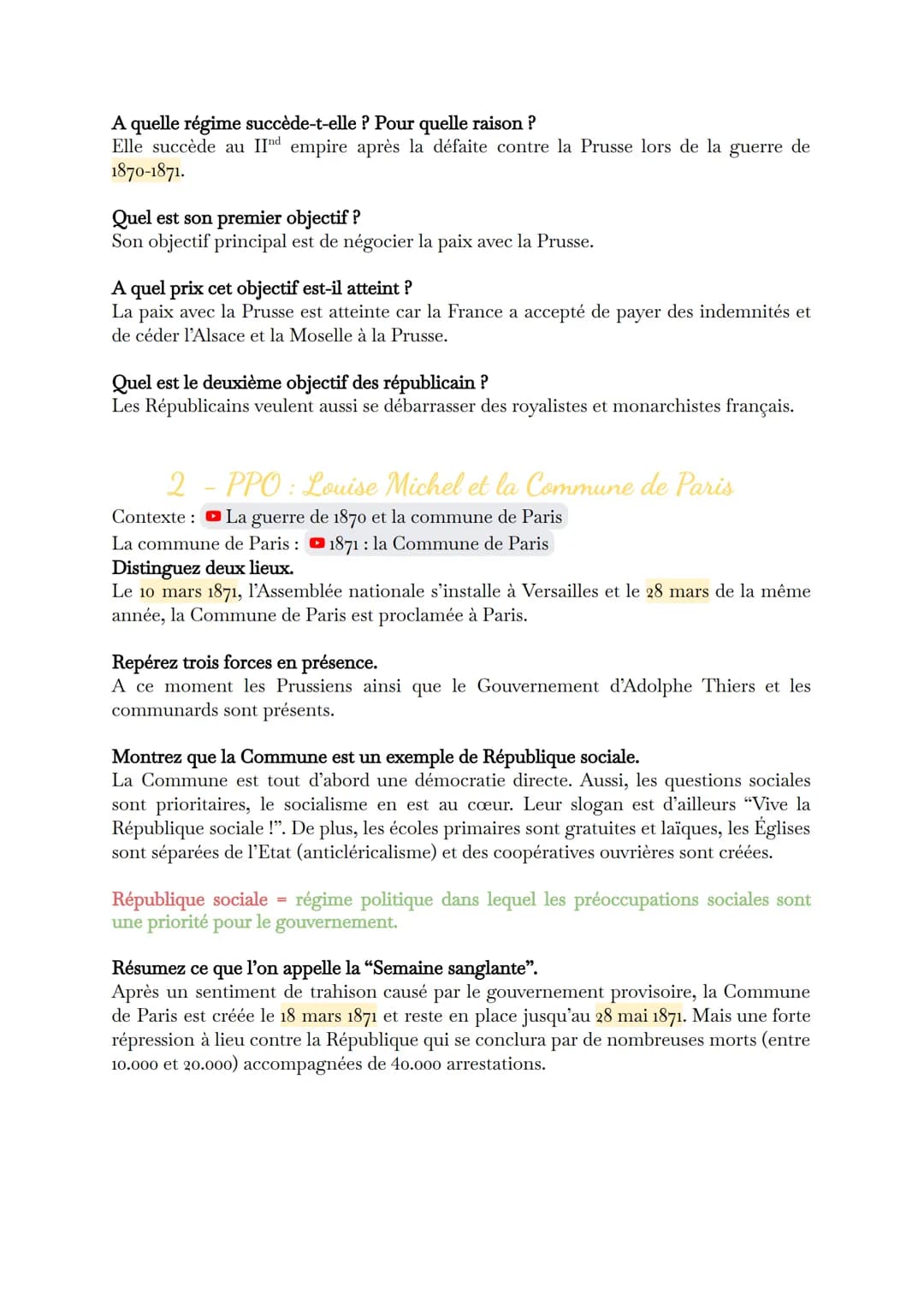 --- OCR Start ---
Introduction
Chronologie
Lo scolaires (école
gratuite, obligatoire)
1882
1875
1870
1850
(4 septembre)
Proclamation Républi