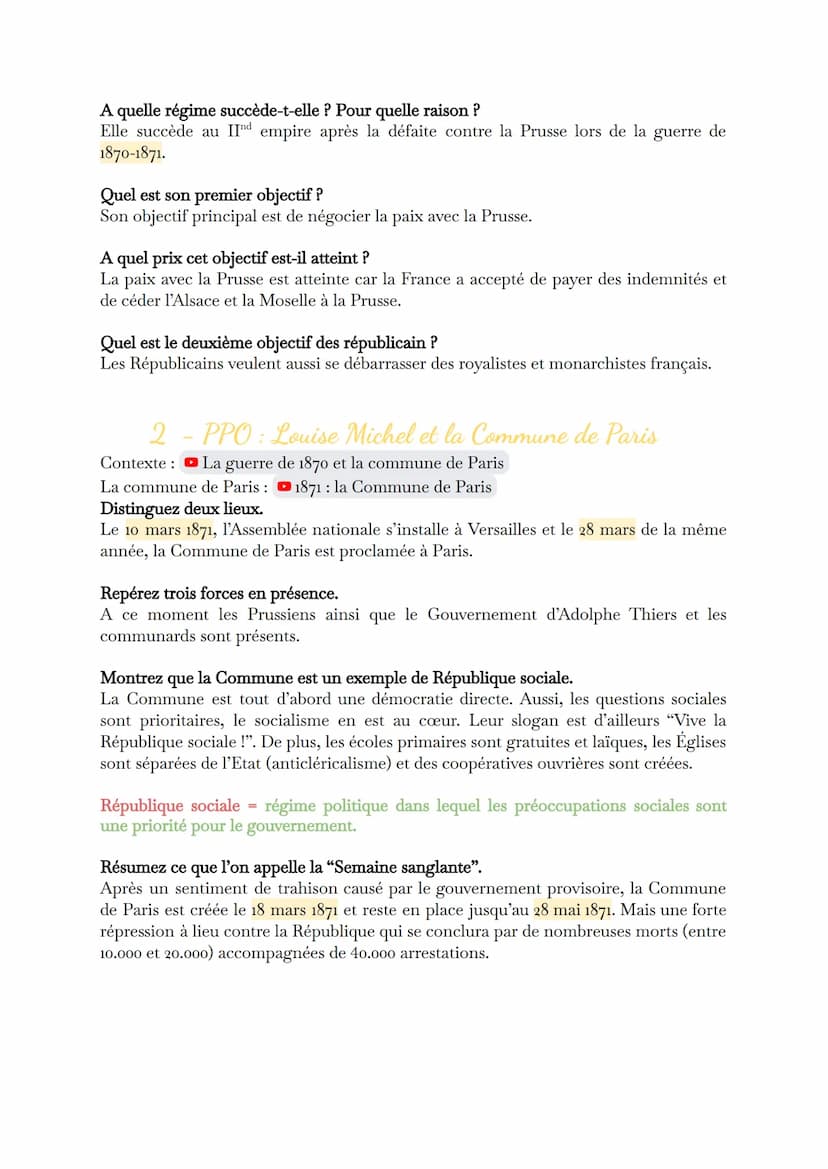 --- OCR Start ---
Introduction
Chronologie
Lo scolaires (école
gratuite, obligatoire)
1882
1875
1870
1850
(4 septembre)
Proclamation Républi