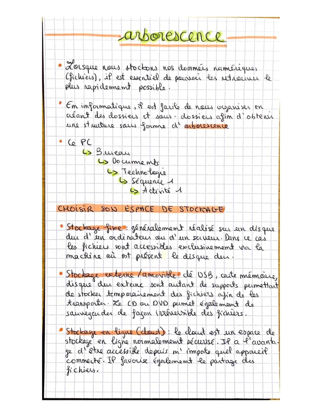 Découvre l'Arborescence Dossier et le Stockage en Ligne Facilement !