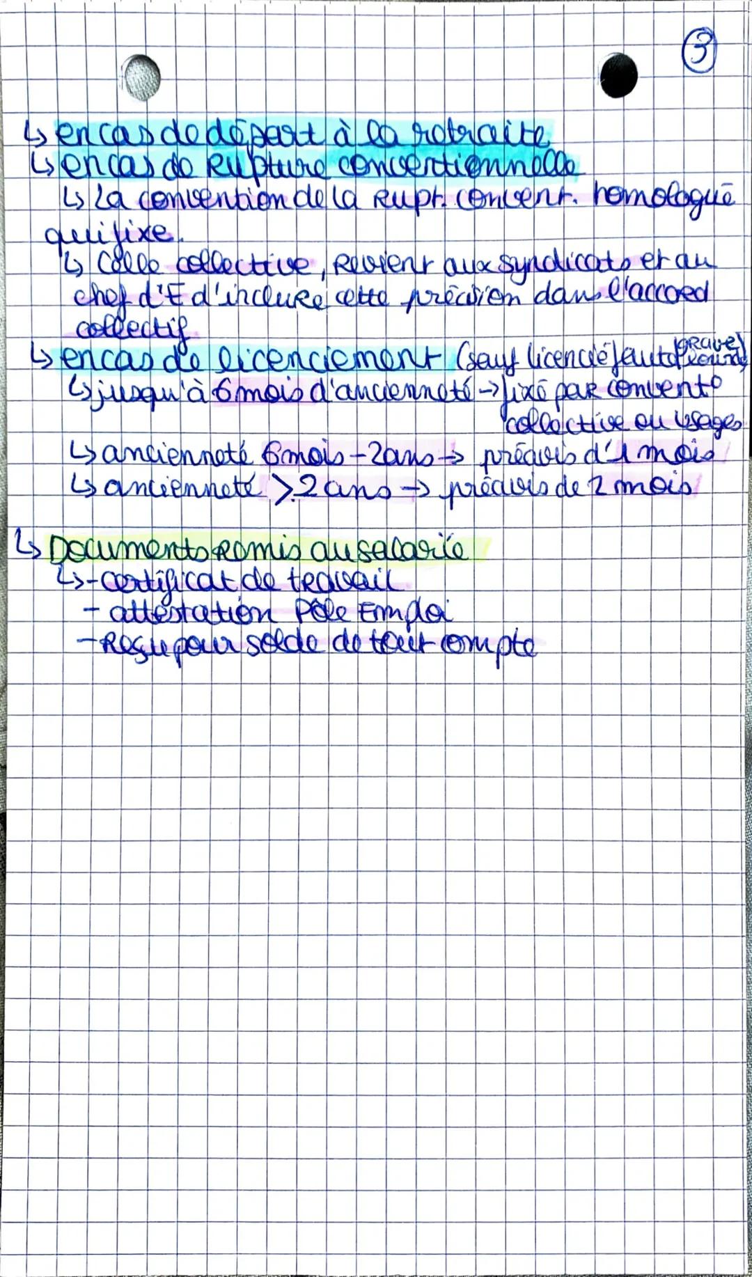 Droit

Chapitre : La Rupture dee COI

CDI peut être rompue par la decision unilatérale de chacune
des perties ou accord entre employeur etsa
