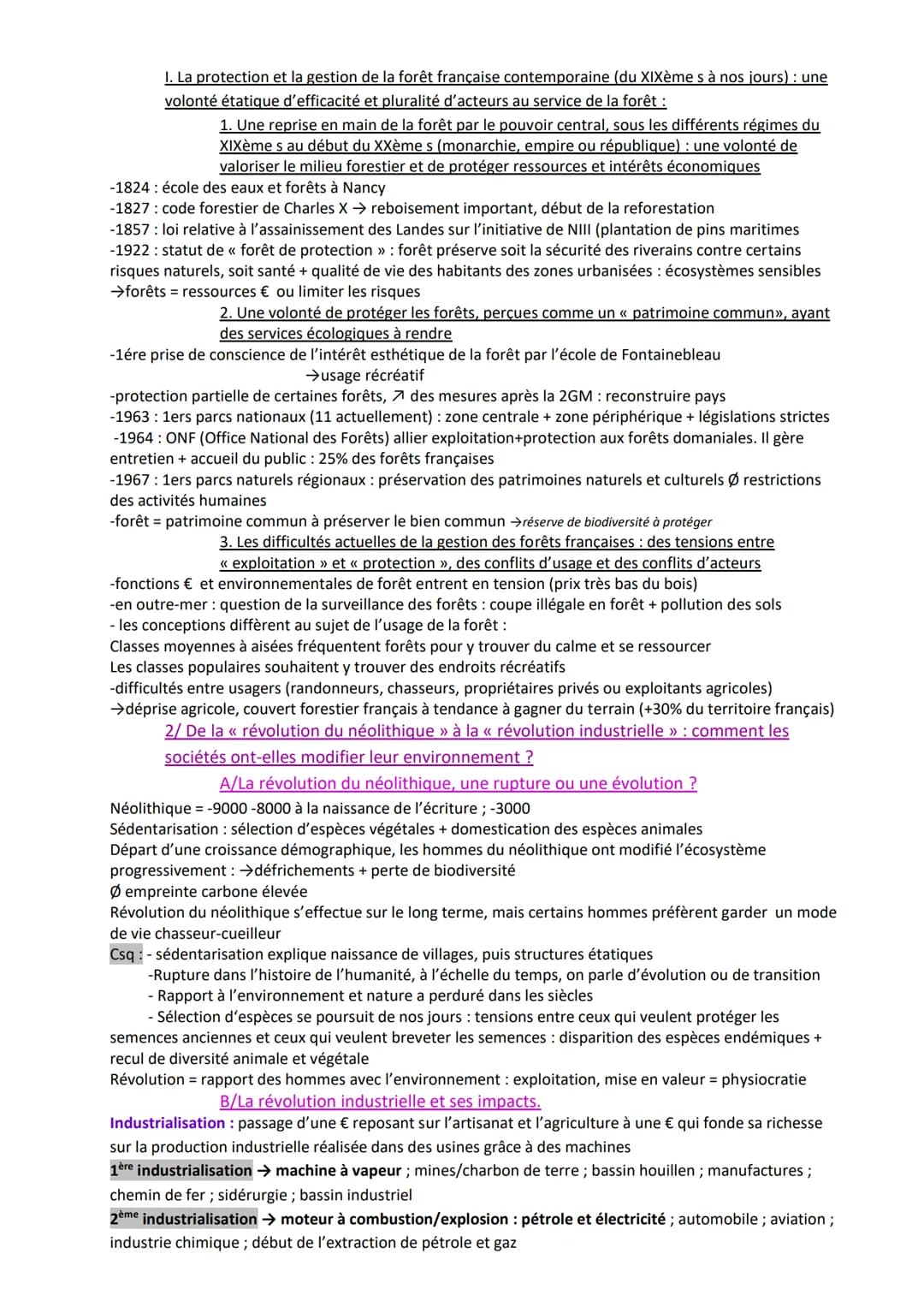 THEME 3: L'environnement entre exploitation et protection : un enjeu
planétaire
Intro :
EXPLOITATION
De ressources
Durable/raisonnée
Ou sure