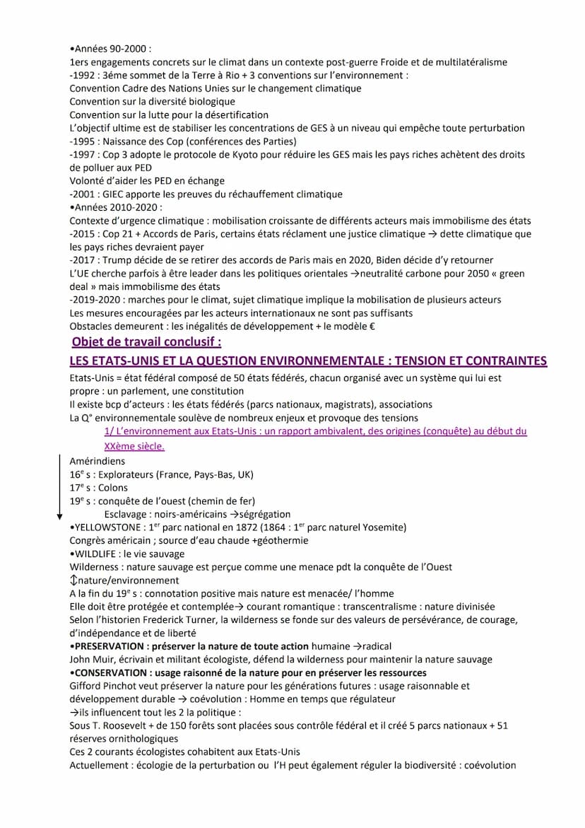 THEME 3: L'environnement entre exploitation et protection : un enjeu
planétaire
Intro :
EXPLOITATION
De ressources
Durable/raisonnée
Ou sure