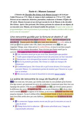 Know Lecture linéaire sur Manon Lescaut thumbnail